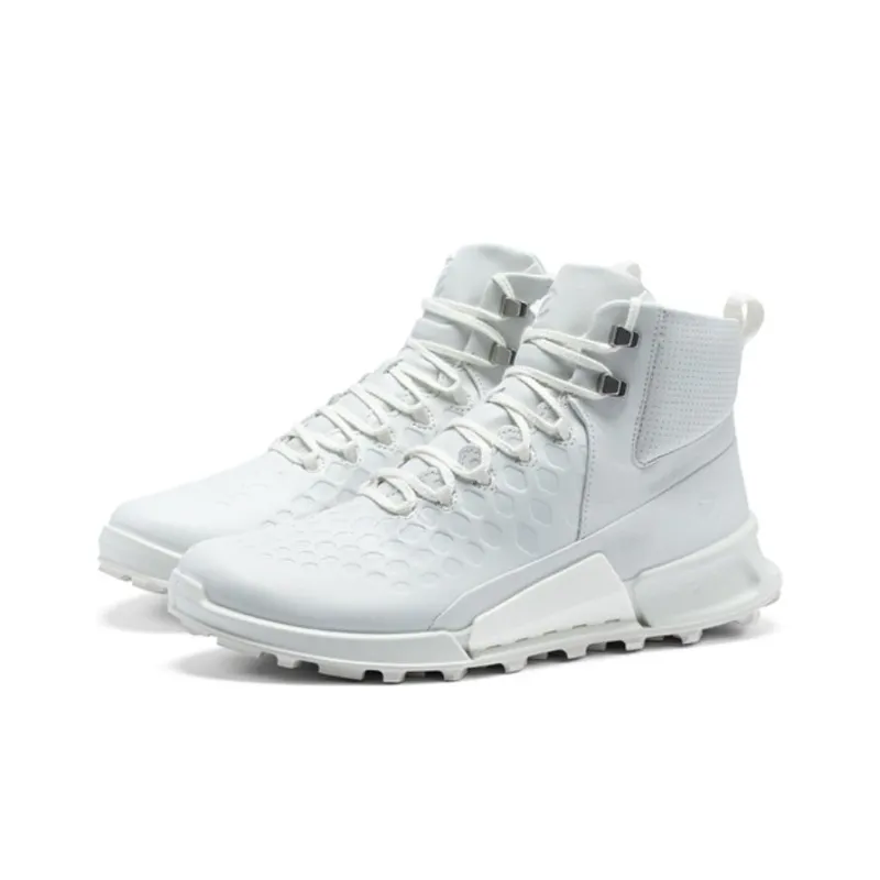 Ecco Step 2.1 Series High Top Casual Shoes Men's White-2