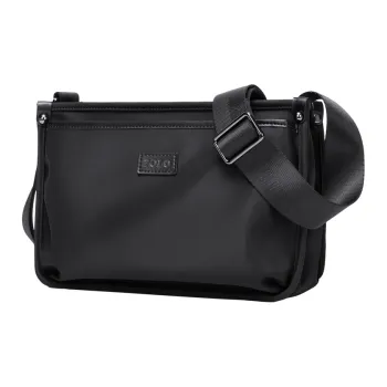 POLO Fabric Messenger Bag For Men, Crossbody Bag, Shoulder Bag Tubas Men's Black