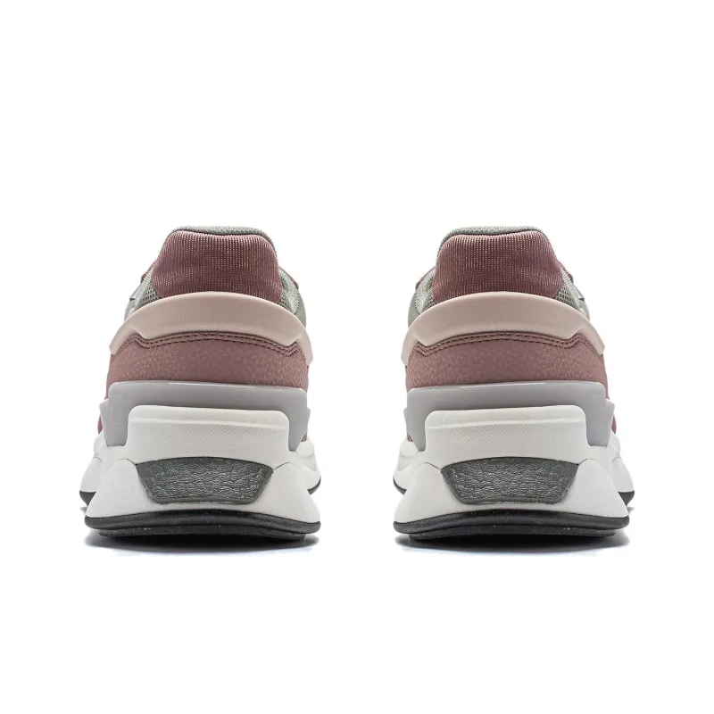 LINING 001 Innocence V2 Casual Shoes Men Low Top Red Branch Brown/Ground Frost Gray/Mist Apricot-5