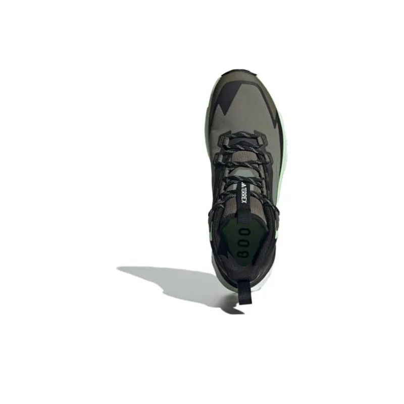 Adidas Terrex Free Hiker Gore Tex 2.0 Olive Strata Silver Green Aurora Black-4