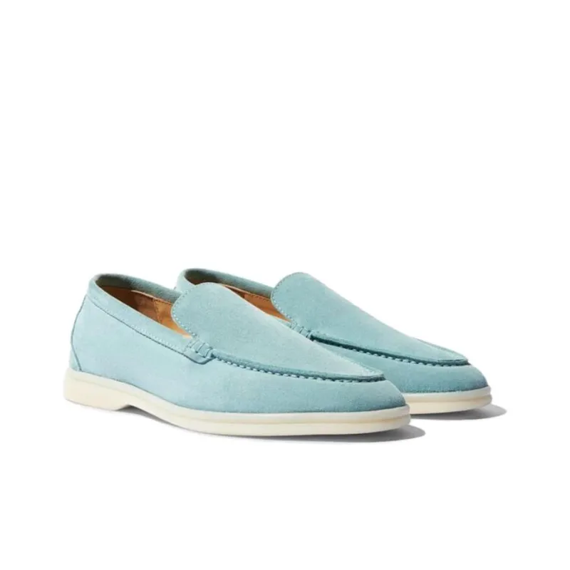 SCAROSSO Ludovica Almond Toe Loafers Women's-2