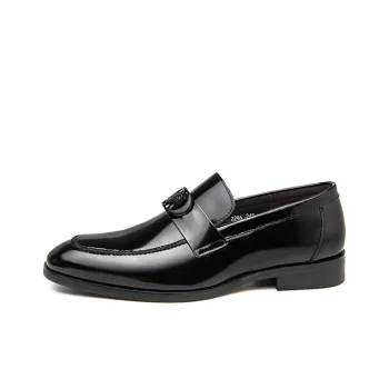 GZZ Loafers Men Black