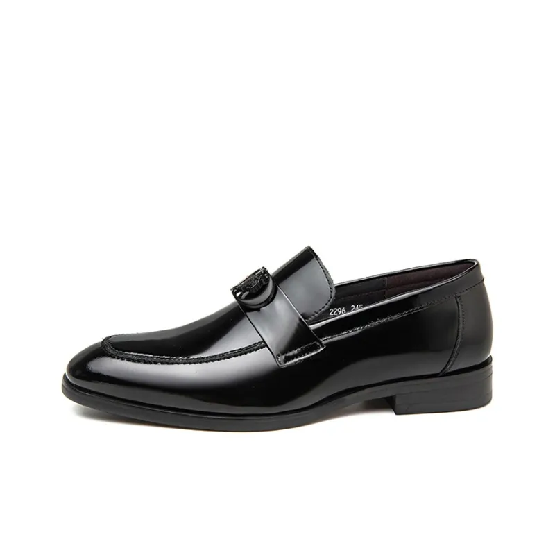 GZZ Loafers Men Black-0