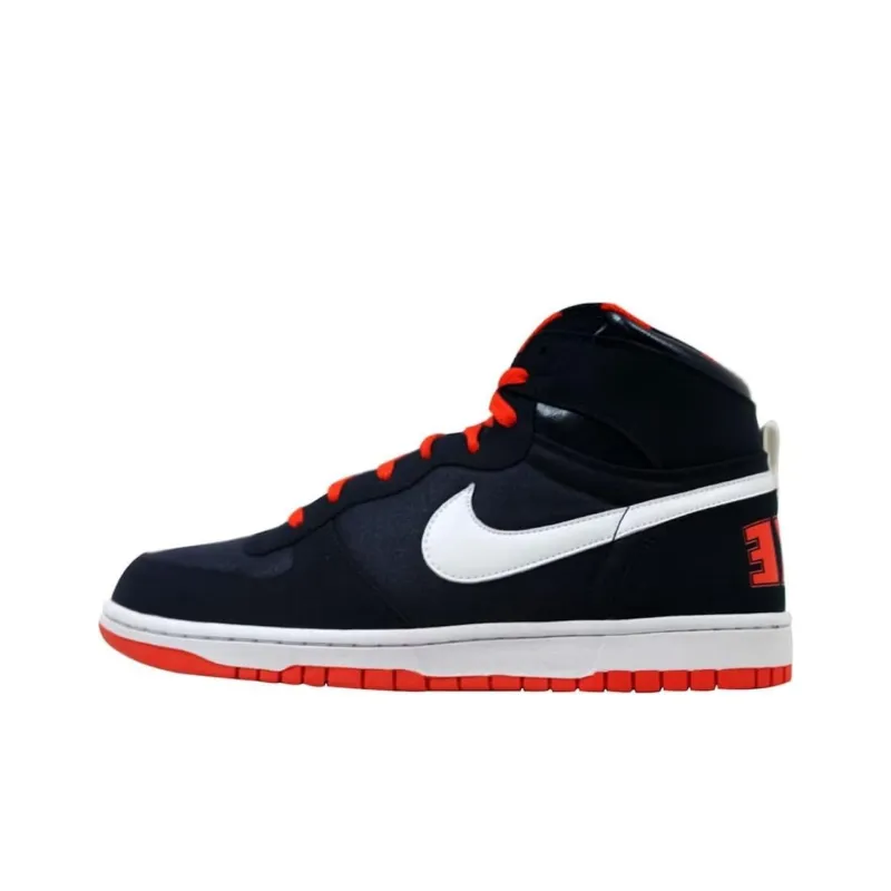 Nike Big Nike High Obsidian/White Team Orange-0