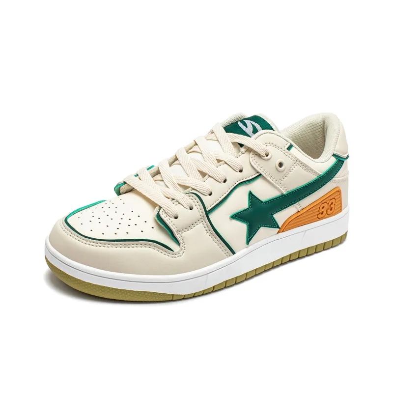 GQWE Anti Slip And Wear Resistant Lightweight Low Top Chinese Fashion Trend Star Skateboard Shoes Unisex-2
