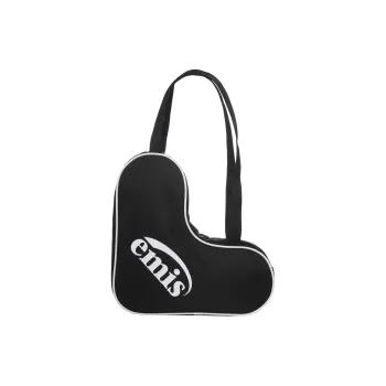 Emis Polyester Heart Shaped Bag Handbag, Shoulder Bag Regular Women's Black