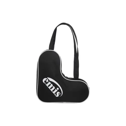 Emis Polyester Heart Shaped Bag Handbag, Shoulder Bag Regular Women's Black