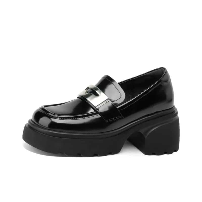 D FUSE SCANDINAVIA Loafers 7.5cm Women's Black-0