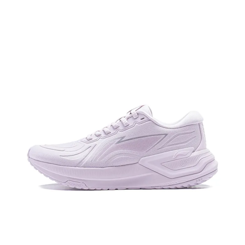 LiNing YueYing 3.0 Cushioning Low-Top Running Shoes Women's Light Dusty Purple-0