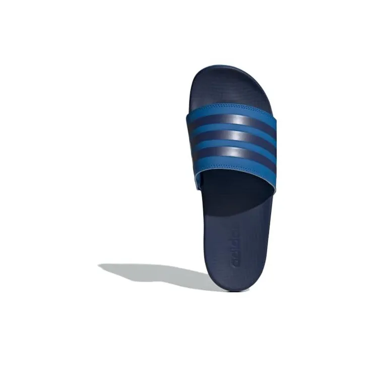 Adidas Adilette Comfort Slides Bright Royal Dark Blue-3