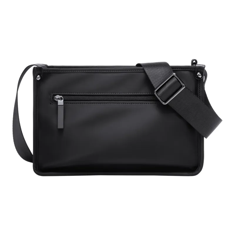 POLO Fabric Messenger Bag For Men, Crossbody Bag, Shoulder Bag Tubas Men's Black-1