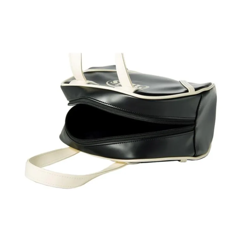 Emis PVC Tote Bag, Shopping Bag, Handbag Mini Unisex Black-3