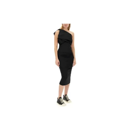 RICK OWENS Sleeveless Dresses Women's Black