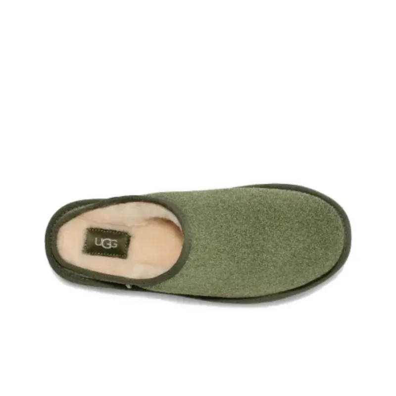 UGG Classic Slip On Shaggy Suede Slipper Deep Shade-4