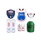 Face Masks Thickened Protective Gear White Blue 6-Piece Set