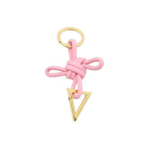 Bottega Veneta Logo Engraved Knotted Keyring
