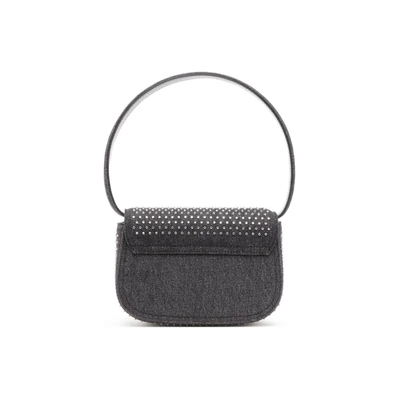 DIESEL Denim Handbag Shoulder Bag Women's Black-2