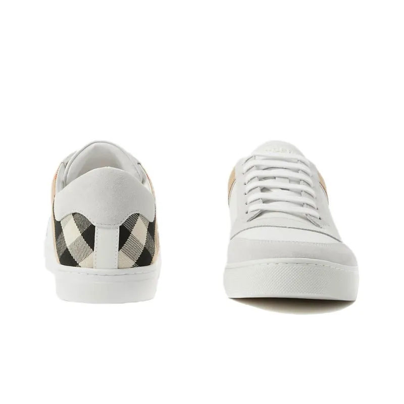 Burberry House Check Panel Sneakers-3