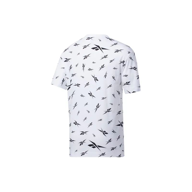 Reebok Te Aop Vector Tee T-Shirt Men's White-1