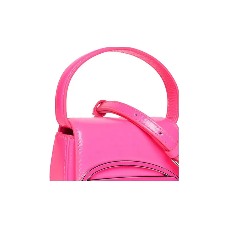 DIESEL 1DR Xs Logo Plaque Tote Bag-3