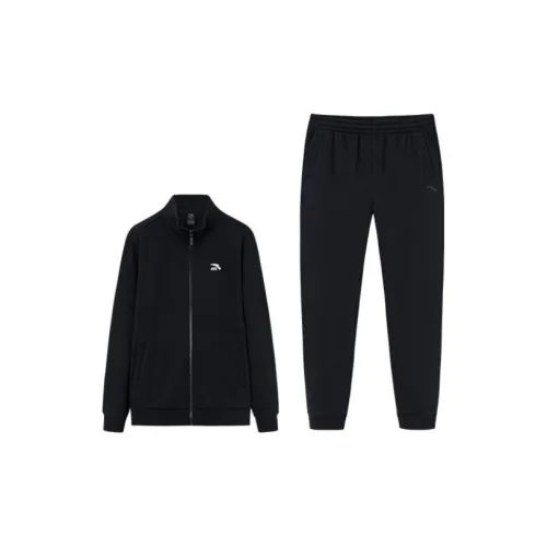 ANTA Casual Sportswear Men Set Basic Black