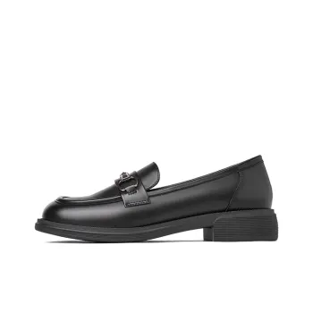 JOSINY Platform British Style Small Leather Shoes Loafers 3cm Women's