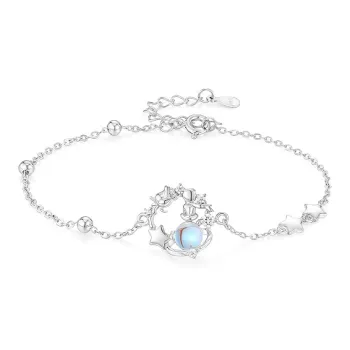 KADER S925 Silver Bracelets Women's Candy
