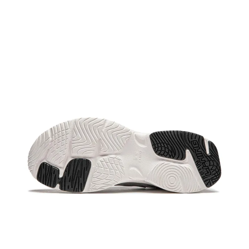 LiNing Meteor Cushioning, Slip Resistant, Abrasion Resistant Support Low Top Casual Shoes Men's Silver Gray-6