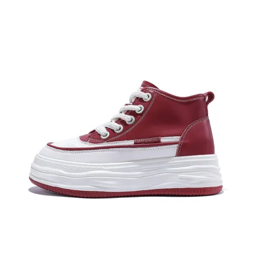 Junjali Casual Shoes Women's High-Top