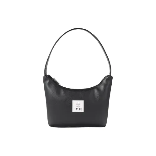 Emis PVC Handbag, Shoulder Bag Regular Unisex Black