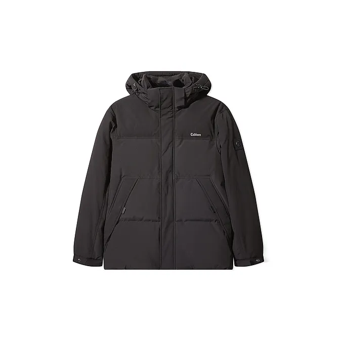 Cabbeen Down Jacket Men's Coal Black-1