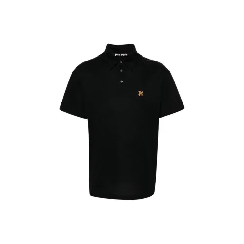 PALM ANGELS Monogram-appliqu� Polo Shirt