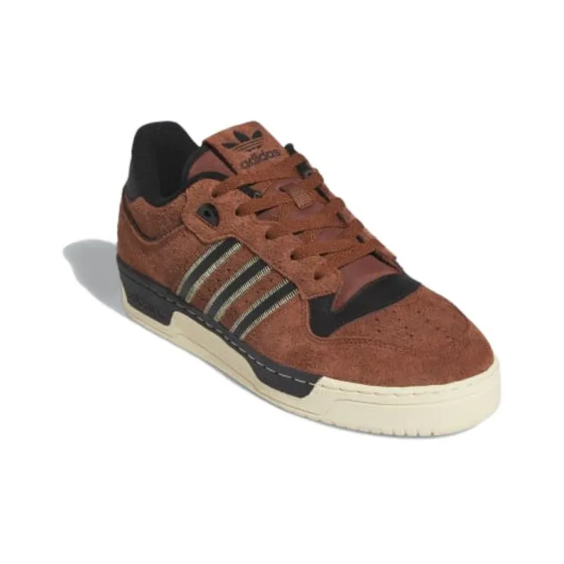 Adidas Rivalry 86 Low Preloved Brown Core Black Easy Yellow-2