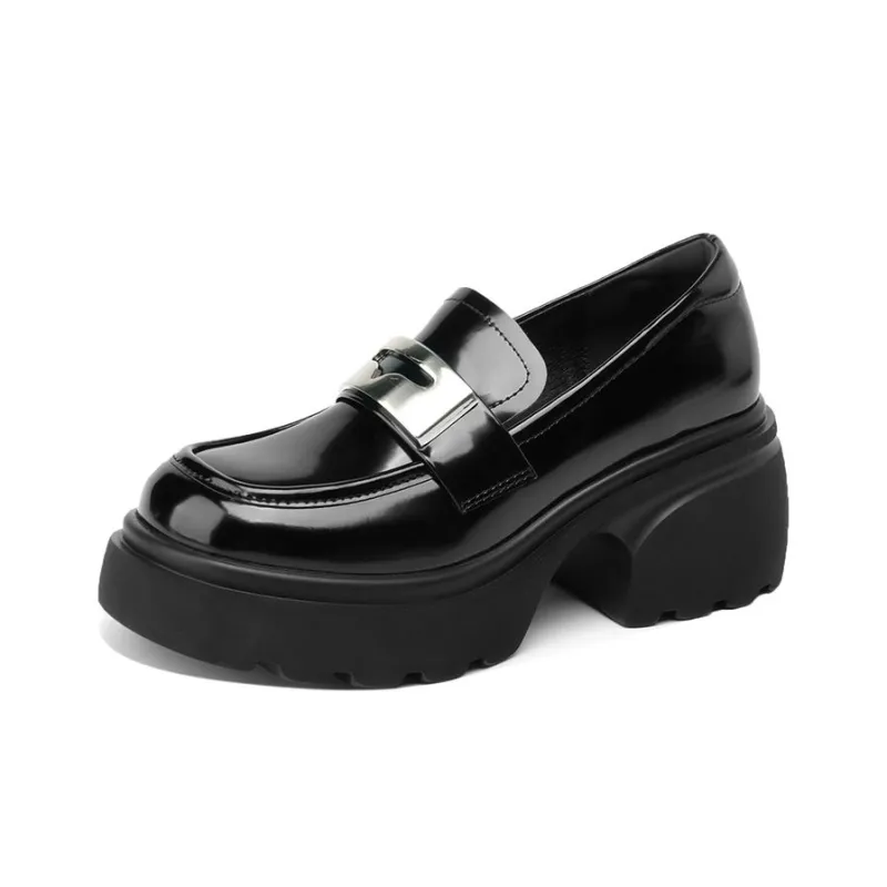 D FUSE SCANDINAVIA Loafers 7.5cm Women's Black-1
