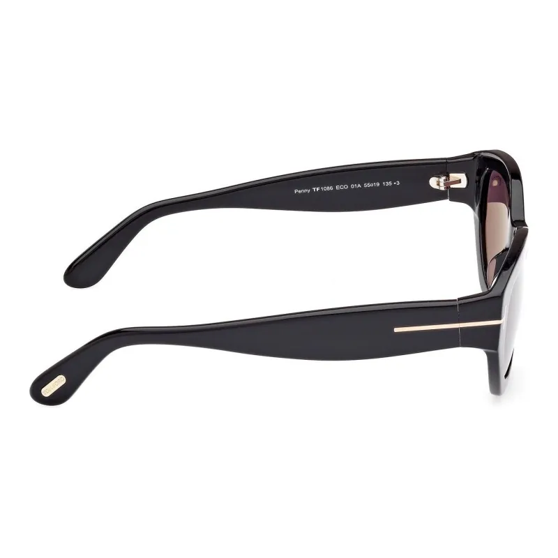 TOM FORD Guilliana Round frame Sunglasses-5