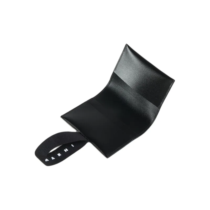 MARNI Logo Strap Bi Fold Card Holder-2