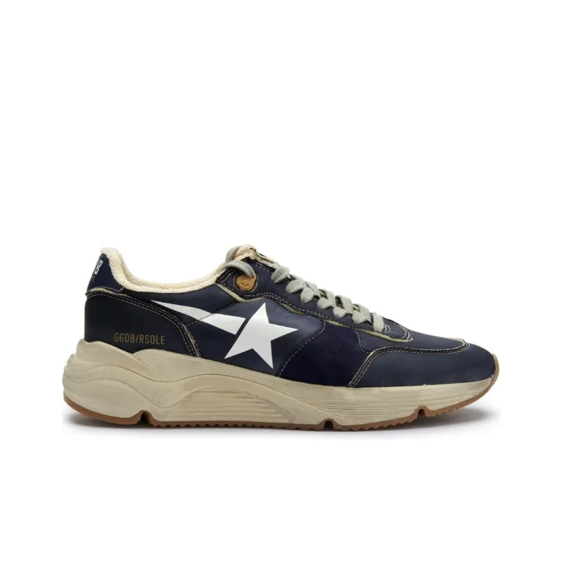 Golden Goose Running Sole Suede Sneakers-1