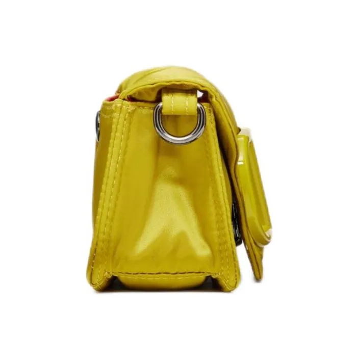 Valentino PORTER Locò Nylon Shoulder Bag Crossbody Bag Handbag Women's Yellow-2