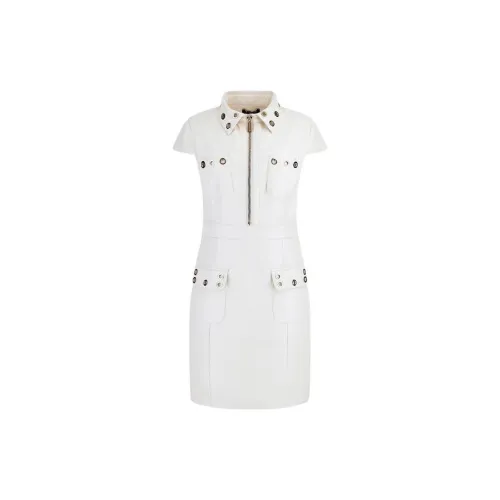 GUESS Short-Sleeved Dresses Women's White