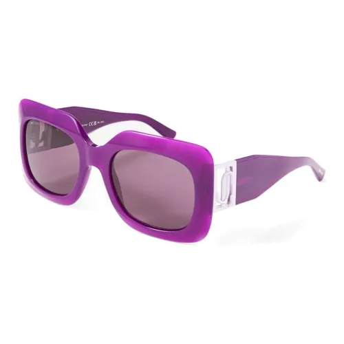 Jimmy Choo Metal Square Sunglasses Women's Purple