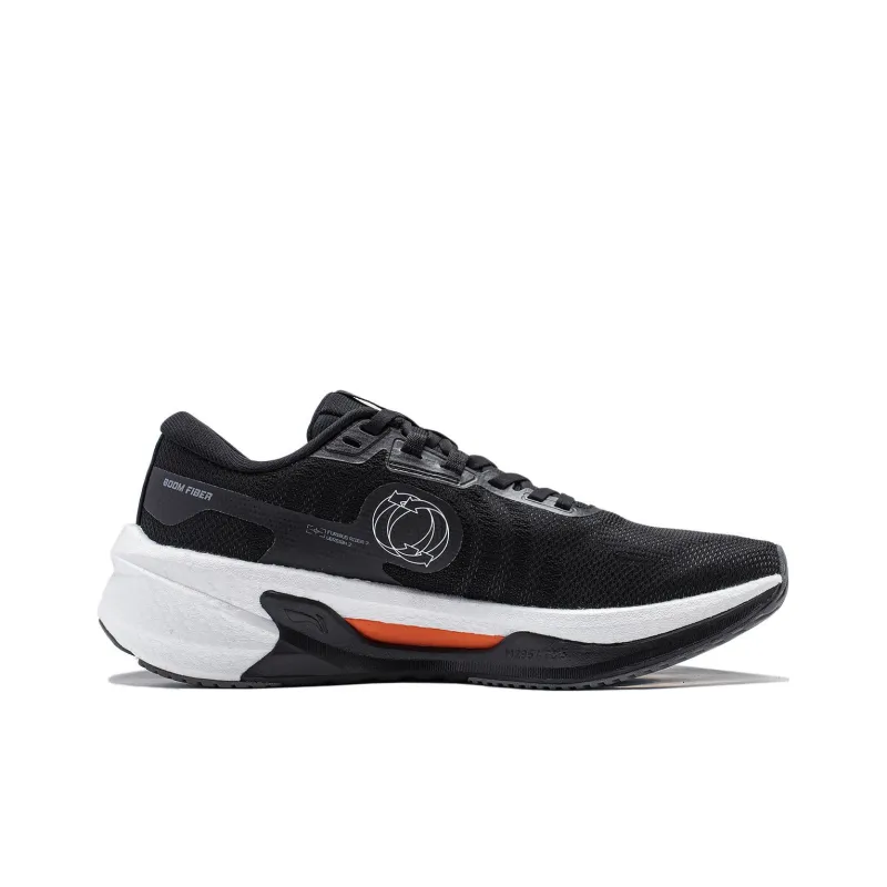LINING Furious Rider 7.0 V2 Running Shoes Men Low Top Black/Ivory-1