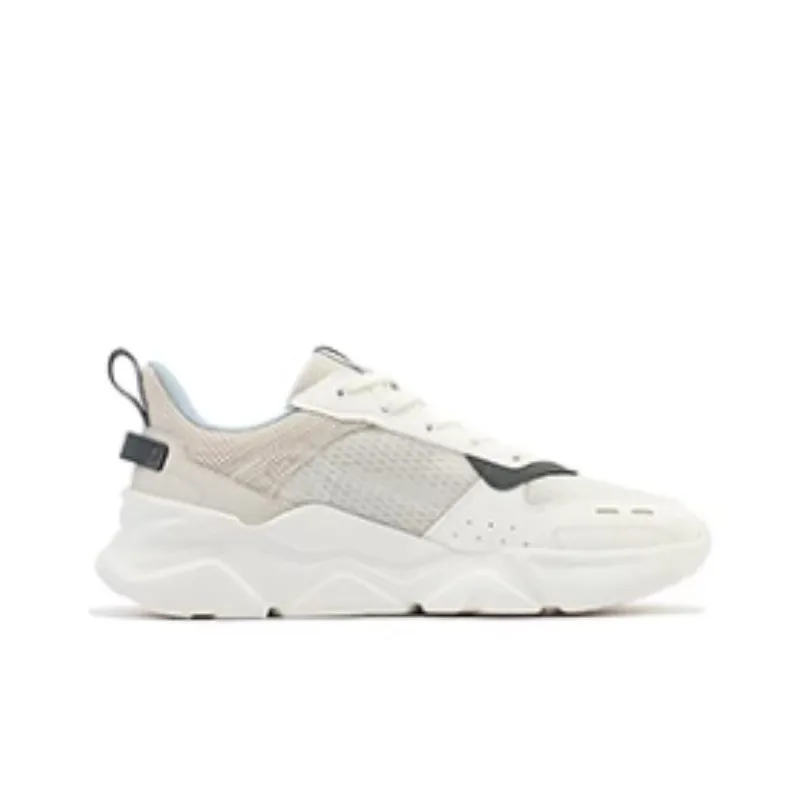 361° Prism SE Cushioning Anti-Slip And Wear-Resistant Low-Top Sports Casual Shoes Men's White Beige-1