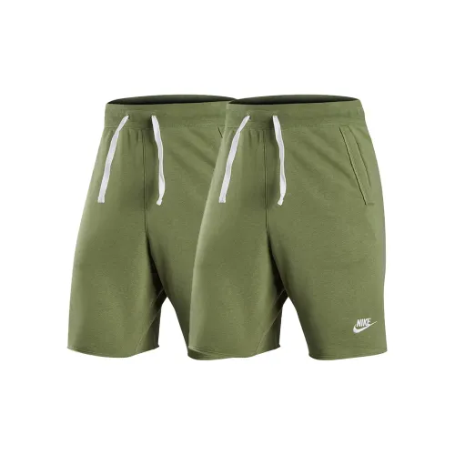 Nike Casual Shorts Men Set Of 2 Green