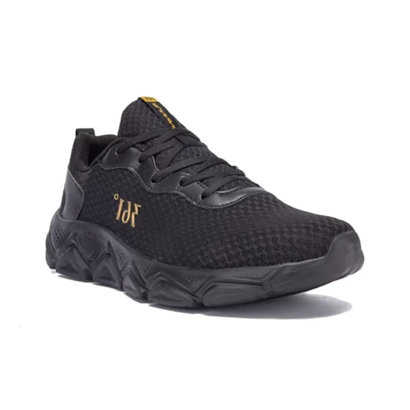 361° Non slip Lightweight Low Top Running Shoes Men's Black-2
