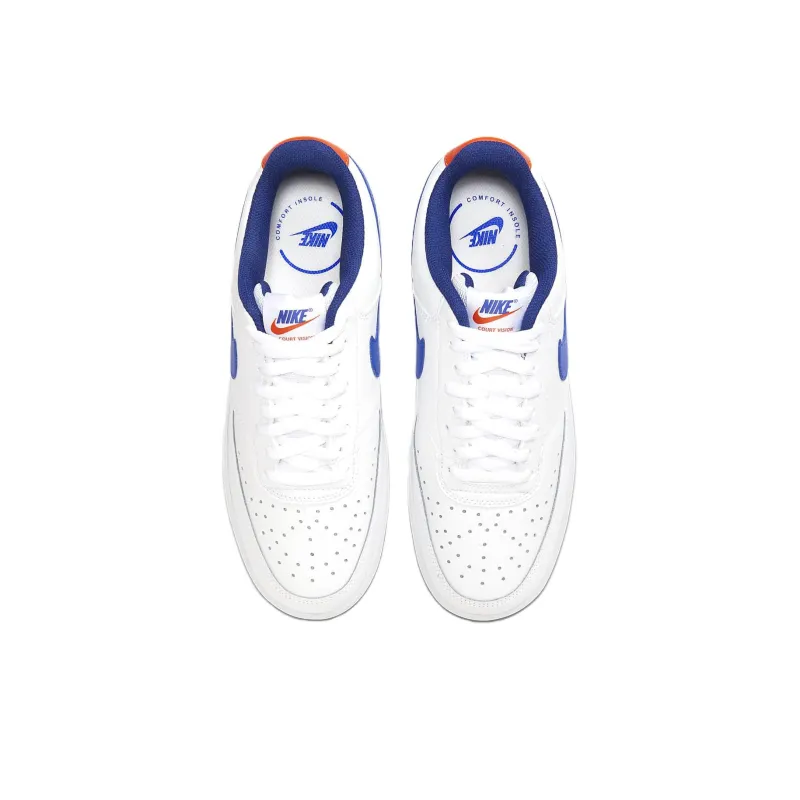 Nike Court Vision Low 'White Blue Red'-3