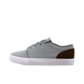 Nike Toki Low Leather Premium Base Grey/Base Grey Military Brown