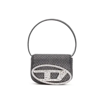 DIESEL Denim Handbag Shoulder Bag Women's Black