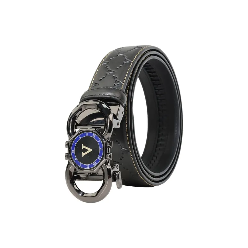 NINE NAIL Cow Leather Genuine Leather Men's Belt Men's Width 3.5cm-11