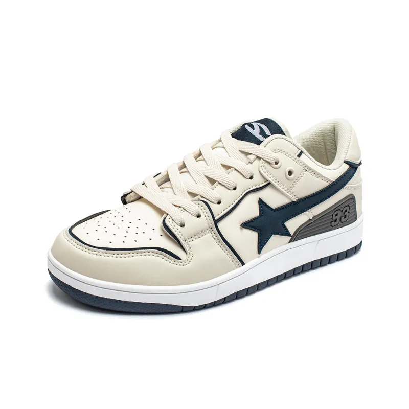 GQWE Anti Slip And Wear Resistant Lightweight Low Top Chinese Fashion Trend Star Skateboard Shoes Unisex-7