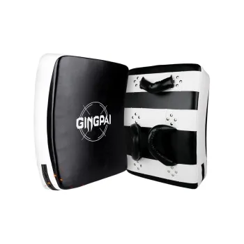 Competition Taekwondo Kick Pad High Release Nano PU 38CM*50CM Unisex Black White Black Red